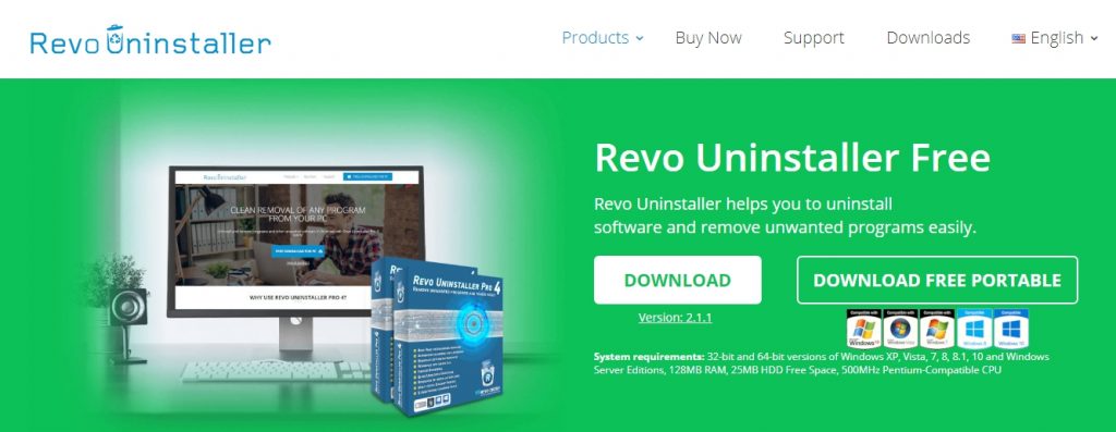 revo uninstaller - free